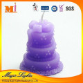 Delicate Lovely Cake Shape Birthday Candle